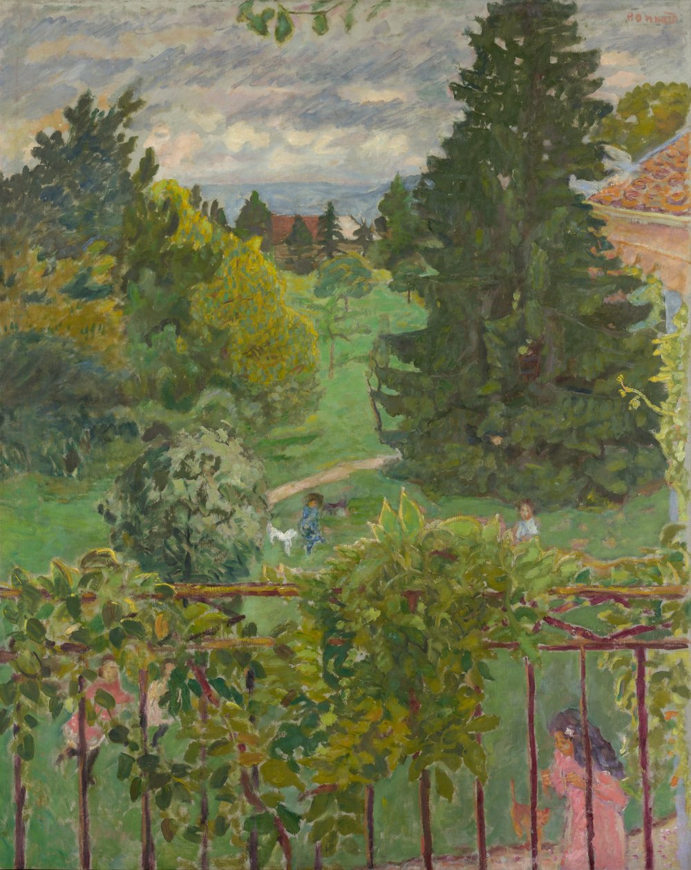 Desde el balcón de Pierre Bonnard