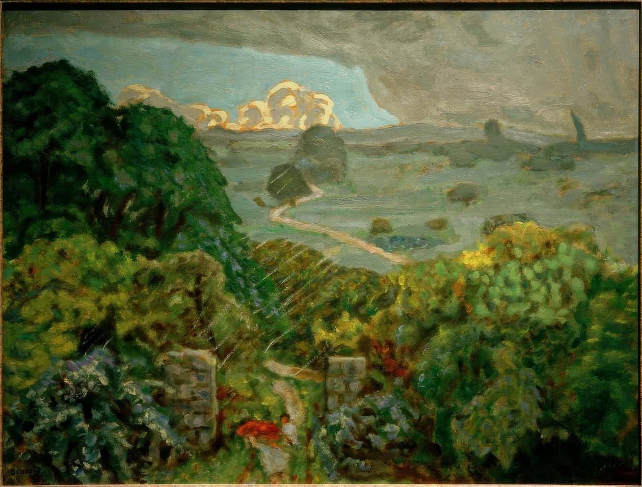 La tormenta en Vernouillet de Pierre Bonnard