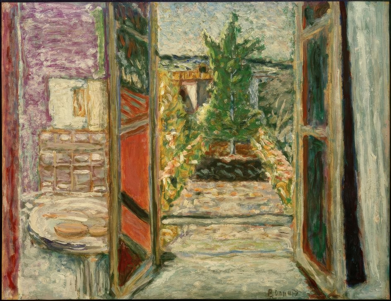 La ventana abierta de Pierre Bonnard