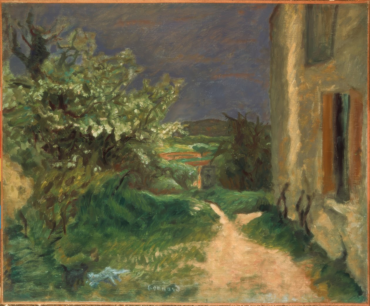 La casa de Vernouillet de Pierre Bonnard