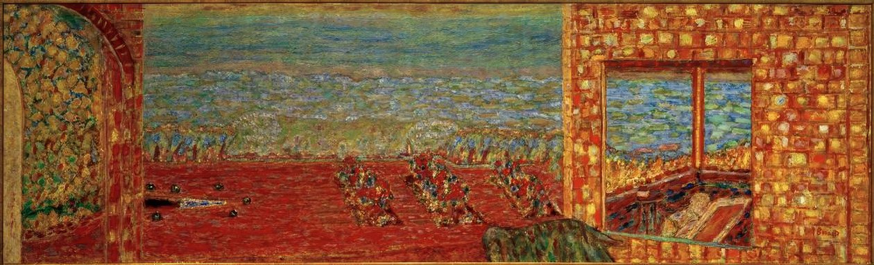 La terraza soleada de Pierre Bonnard