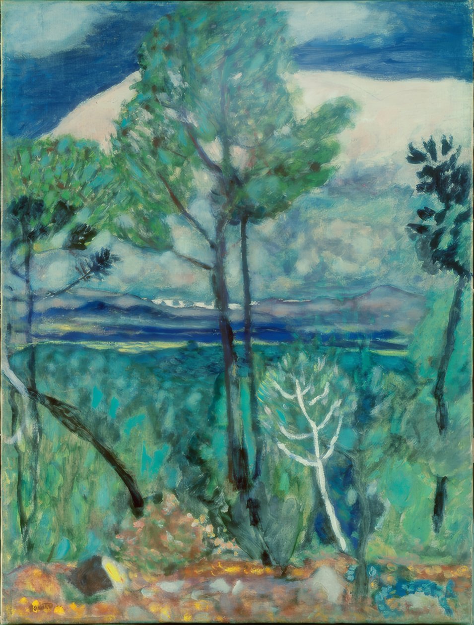 Paisaje de Pierre Bonnard