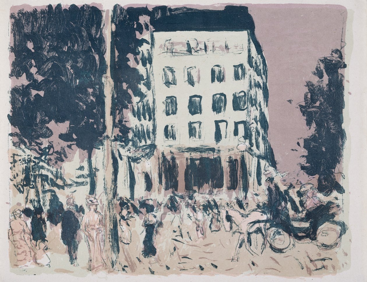 El Boulevard de Pierre Bonnard
