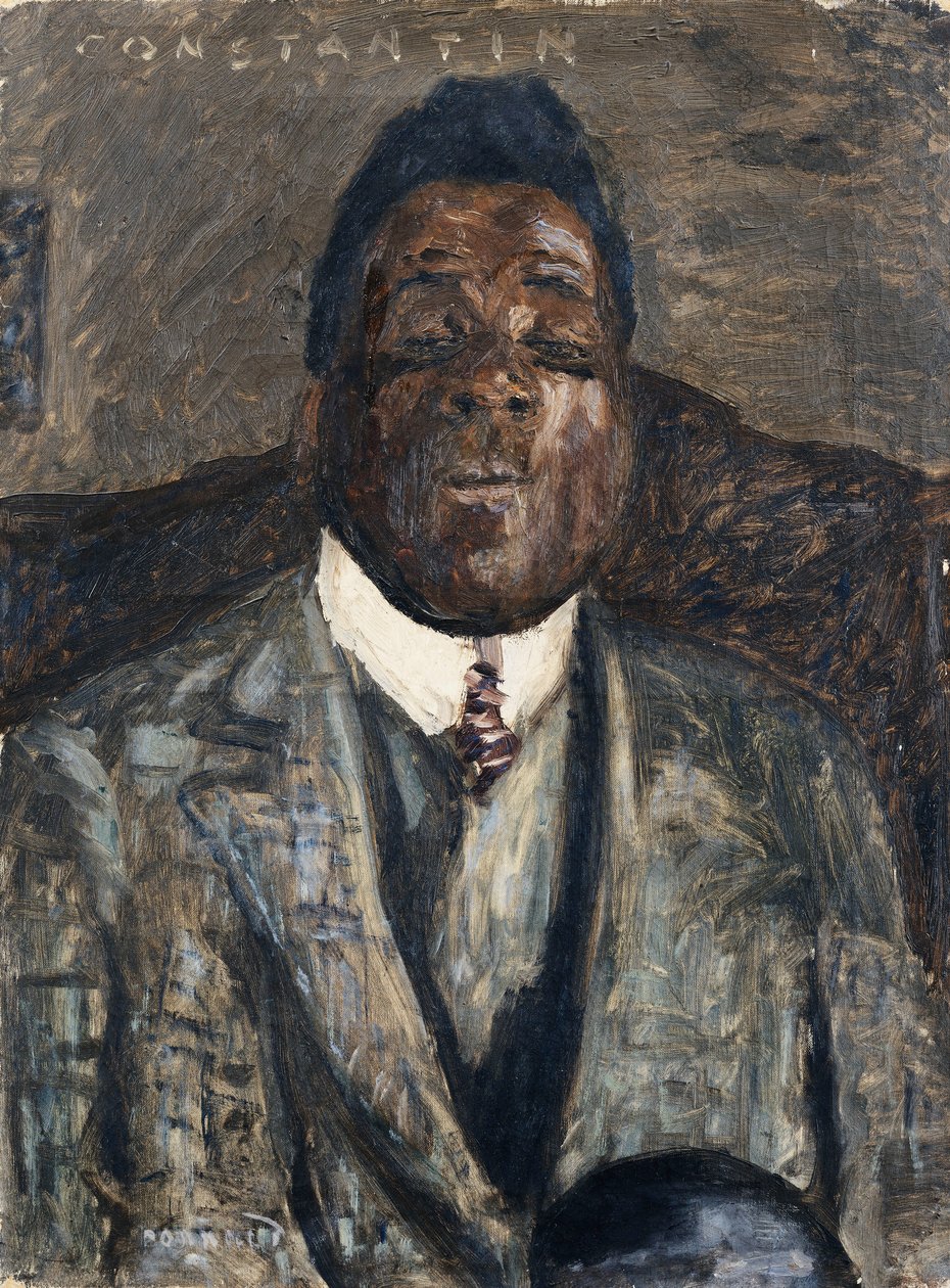 Le Negre Constantin de Pierre Bonnard