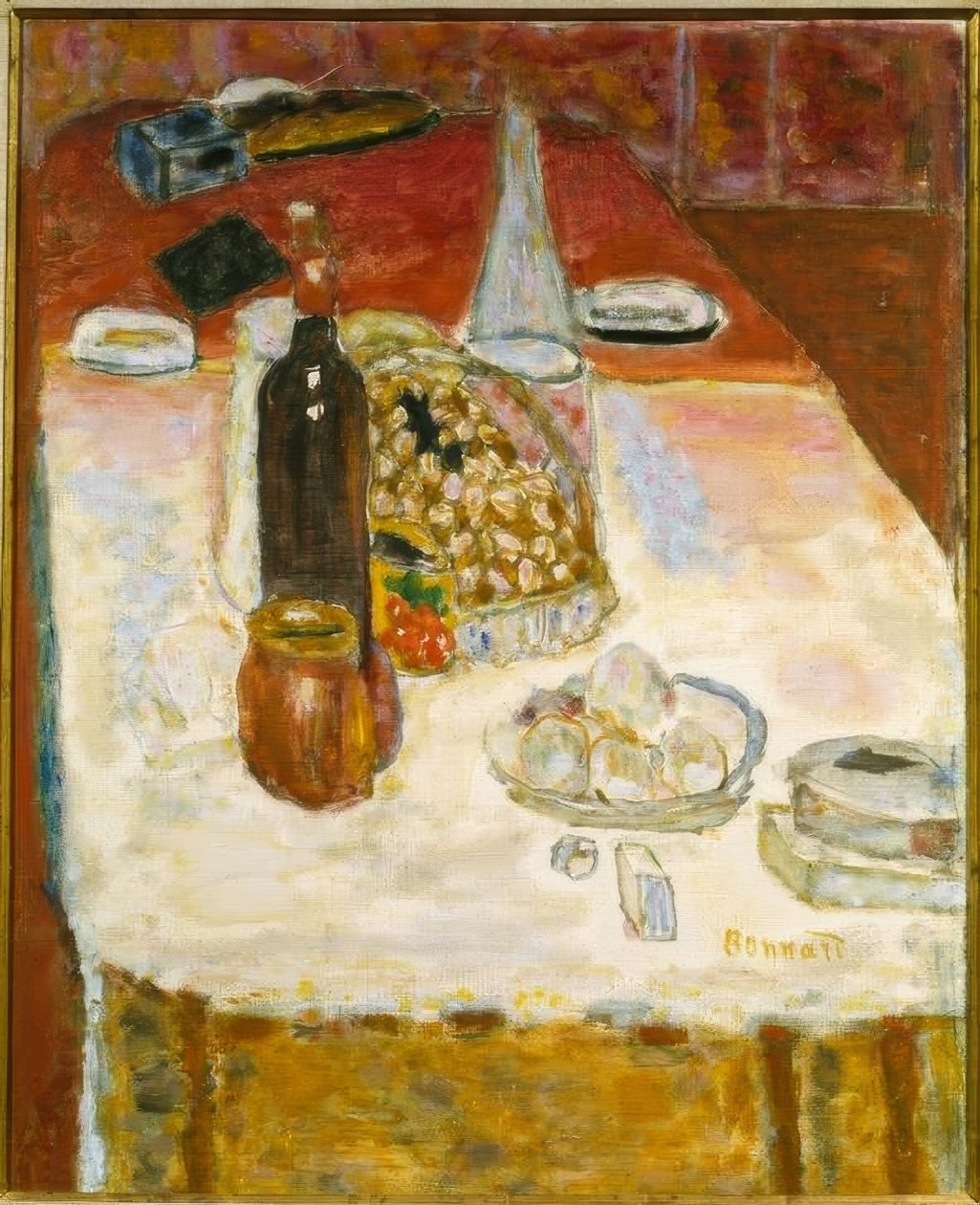 El pequeño desayuno de Pierre Bonnard