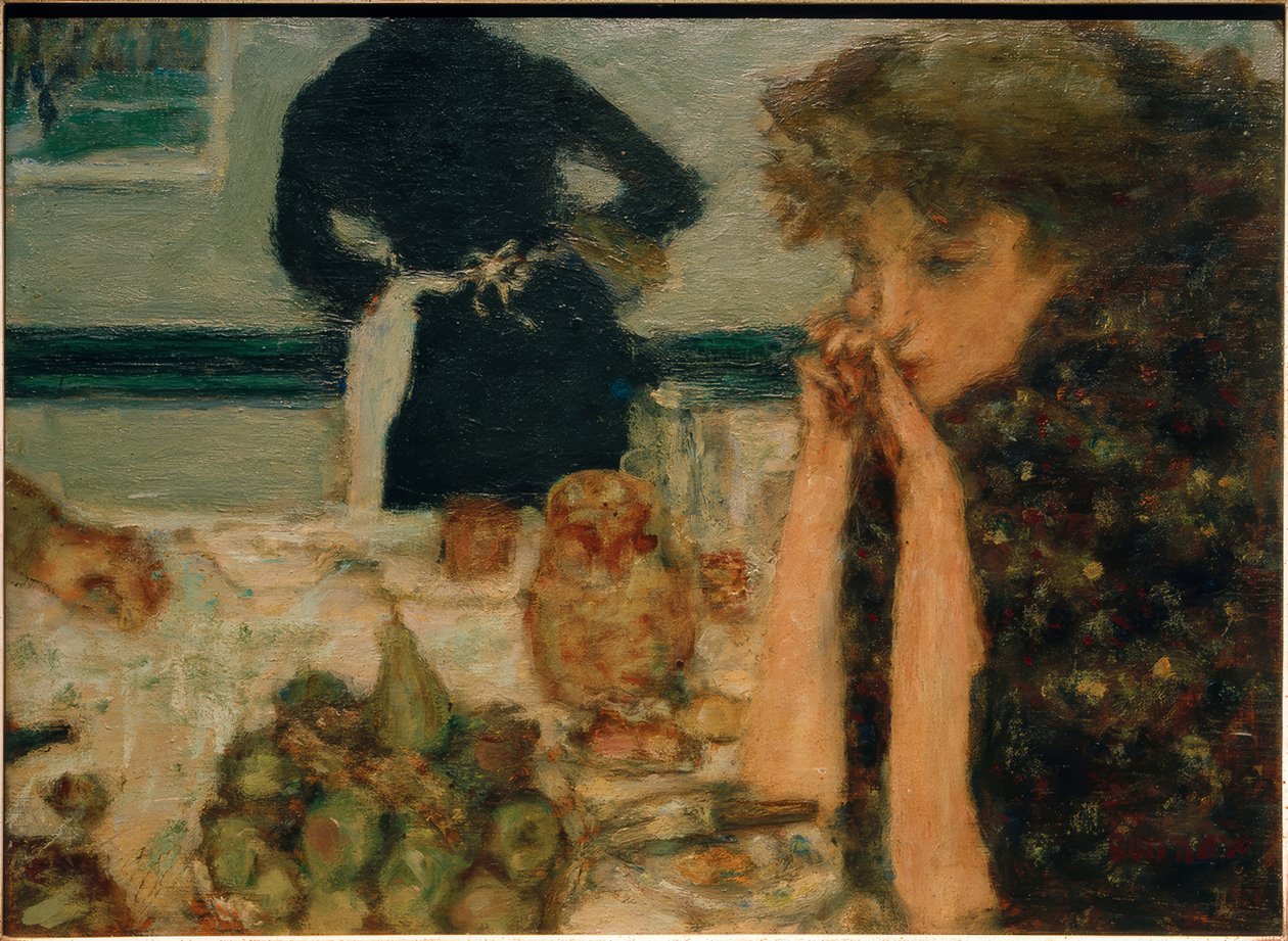 El desayuno de Misia Natanson de Pierre Bonnard