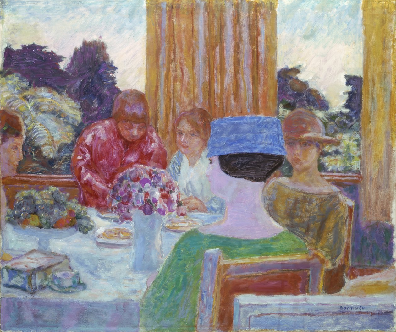 El té de Pierre Bonnard