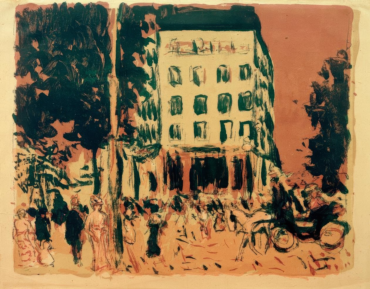 Los bulevares de Pierre Bonnard