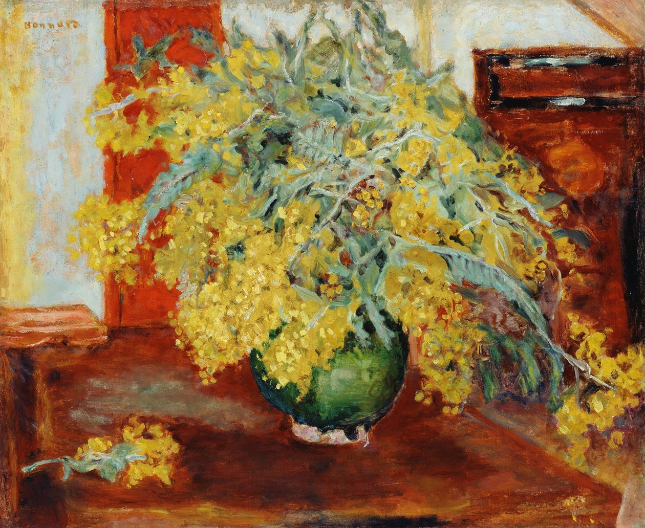 Mimosas de Pierre Bonnard