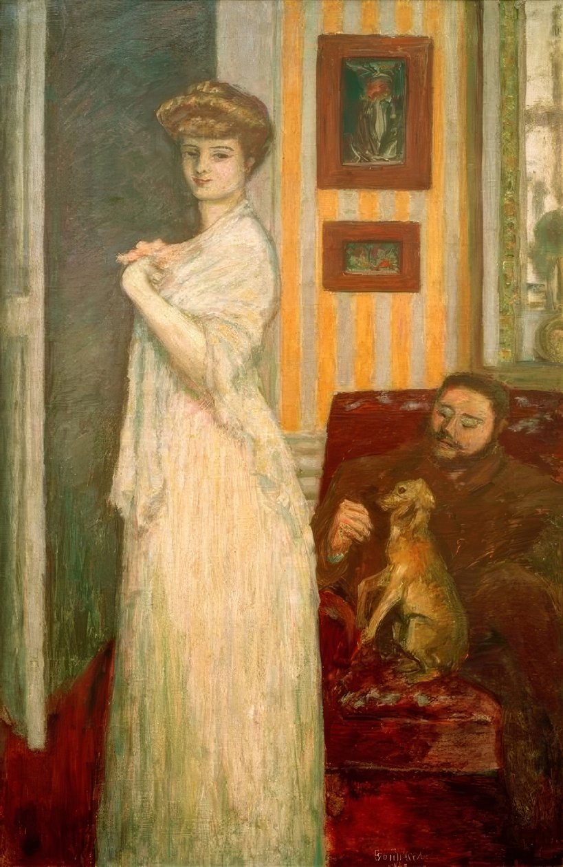 Misia Godebska y Thadée Natanson de Pierre Bonnard