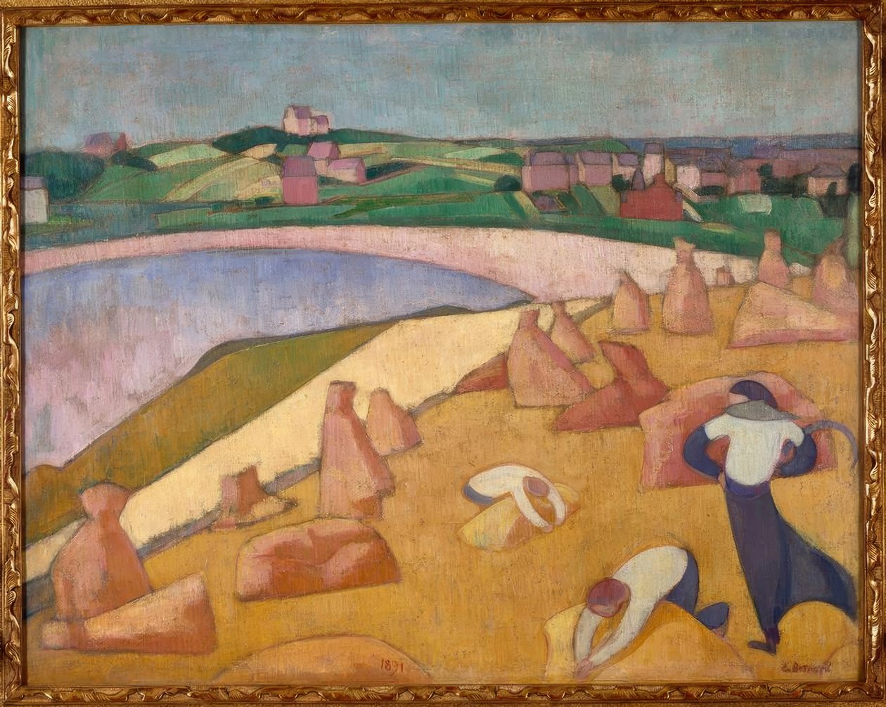 Cosecha junto al mar de Pierre Bonnard
