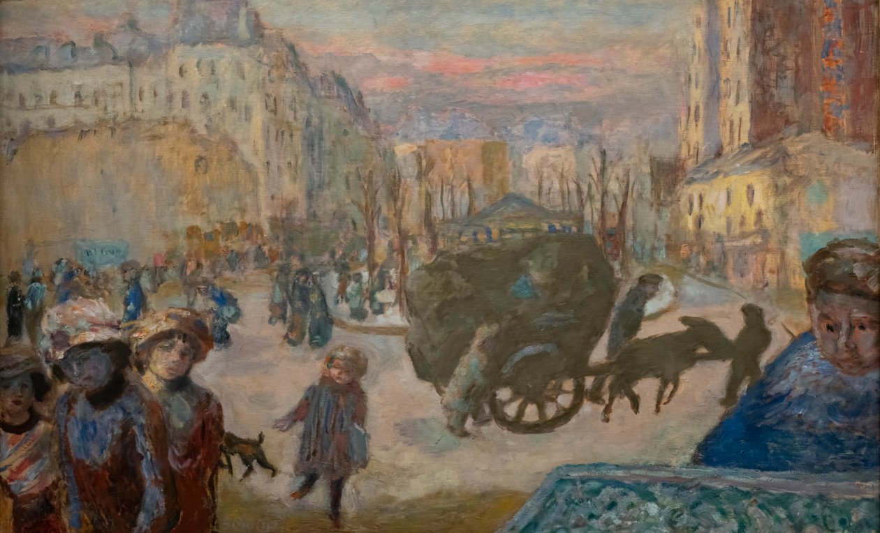 París por la mañana de Pierre Bonnard