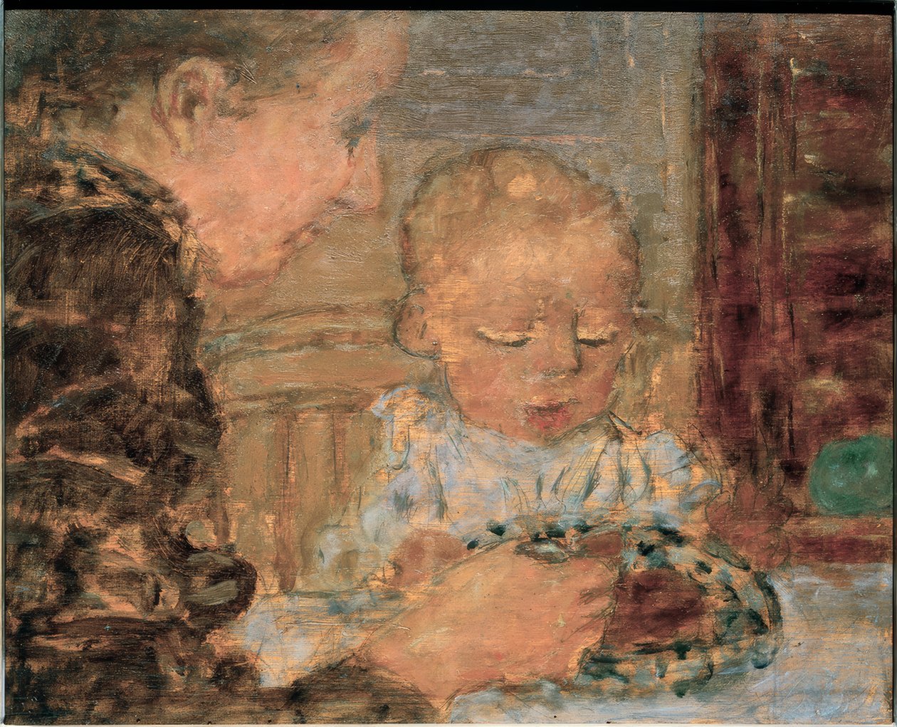 Madre e hijo de Pierre Bonnard