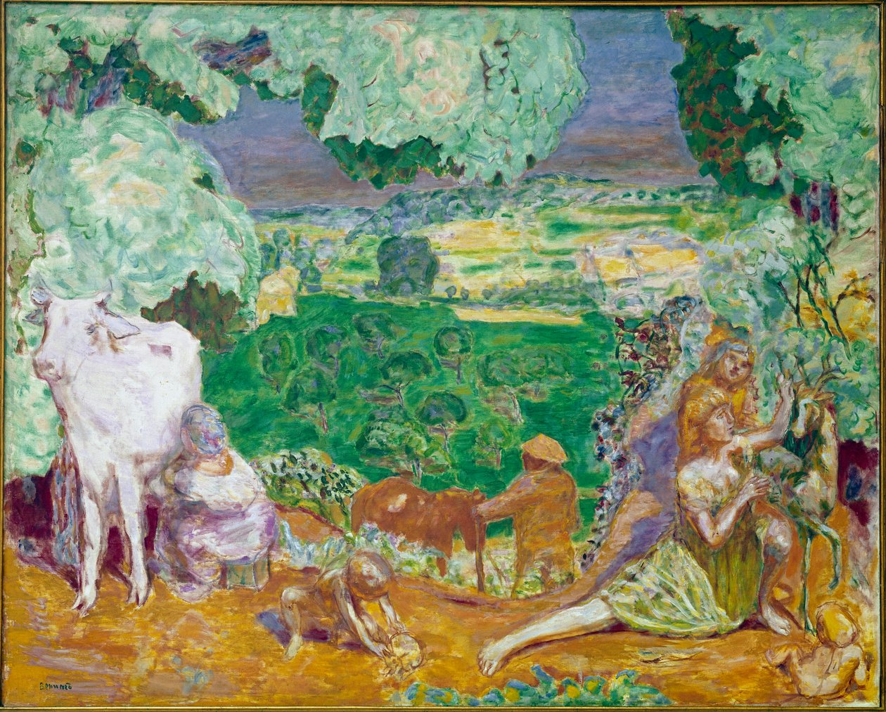 Sinfonía pastoral de Pierre Bonnard