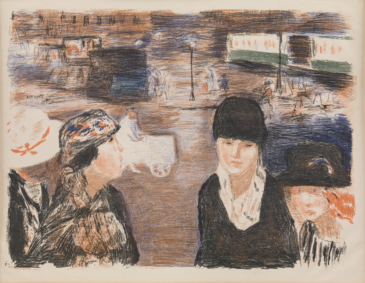 Place Clichy de Pierre Bonnard