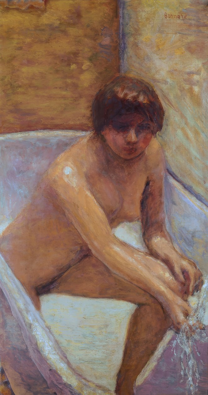 Después del baño de Pierre Bonnard