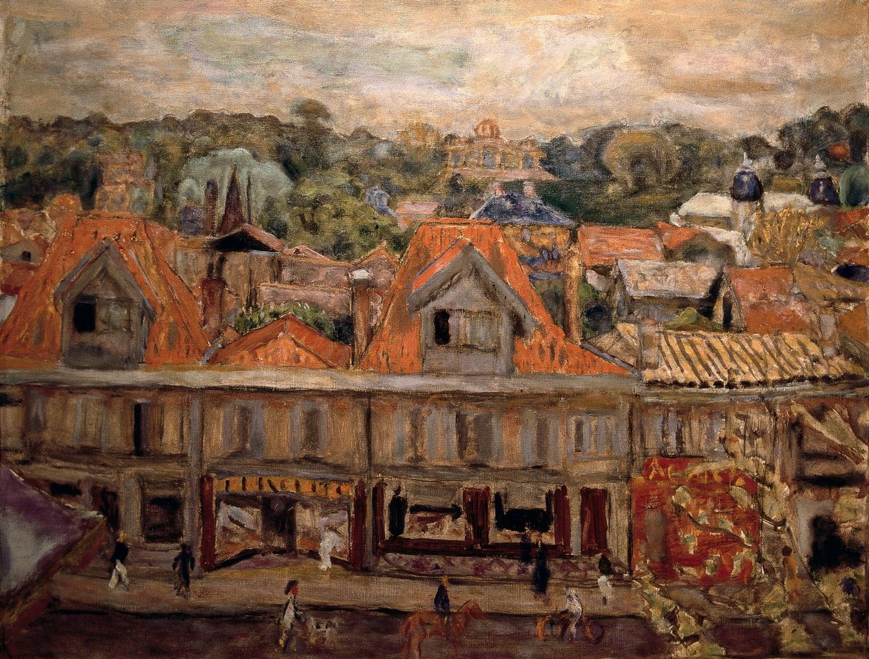 Calle en Arcachon (1930) de Pierre Bonnard