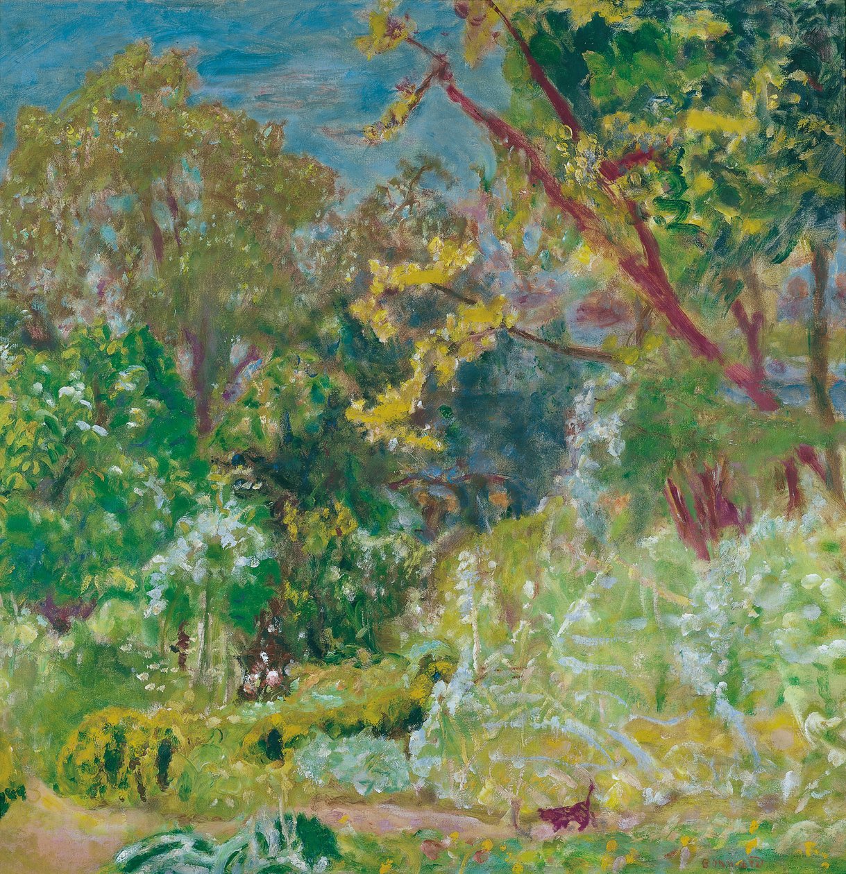 Luz del sol, 1923 de Pierre Bonnard