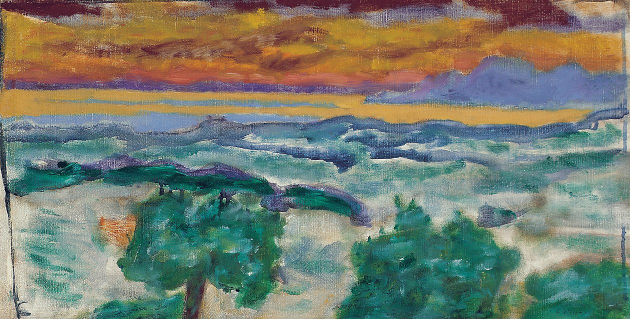 Atardecer de Pierre Bonnard