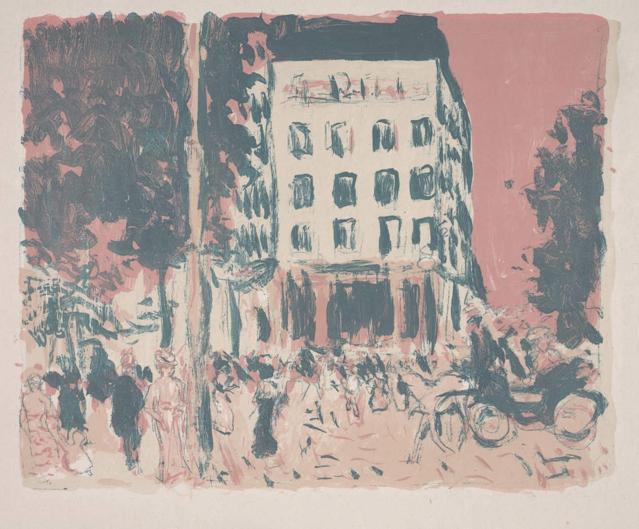 Los bulevares de Pierre Bonnard