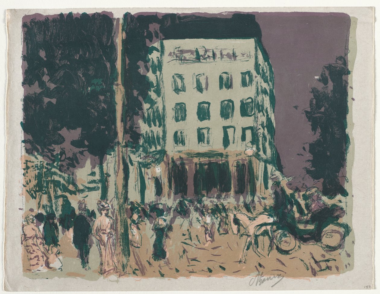 Los Bulevares de Pierre Bonnard