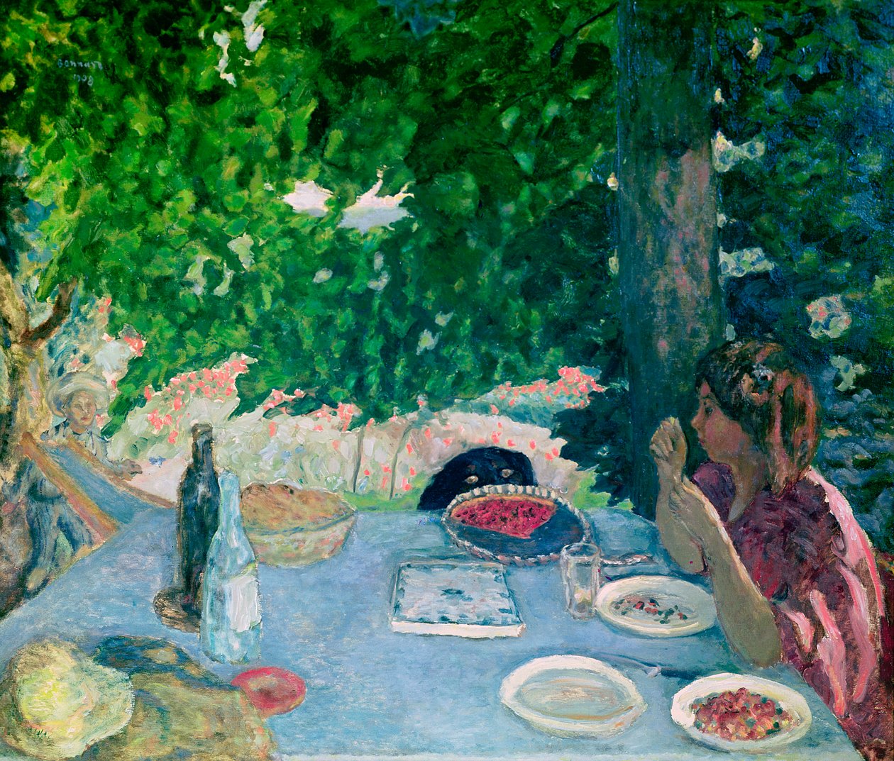 La tarta de cereza, 1908 de Pierre Bonnard