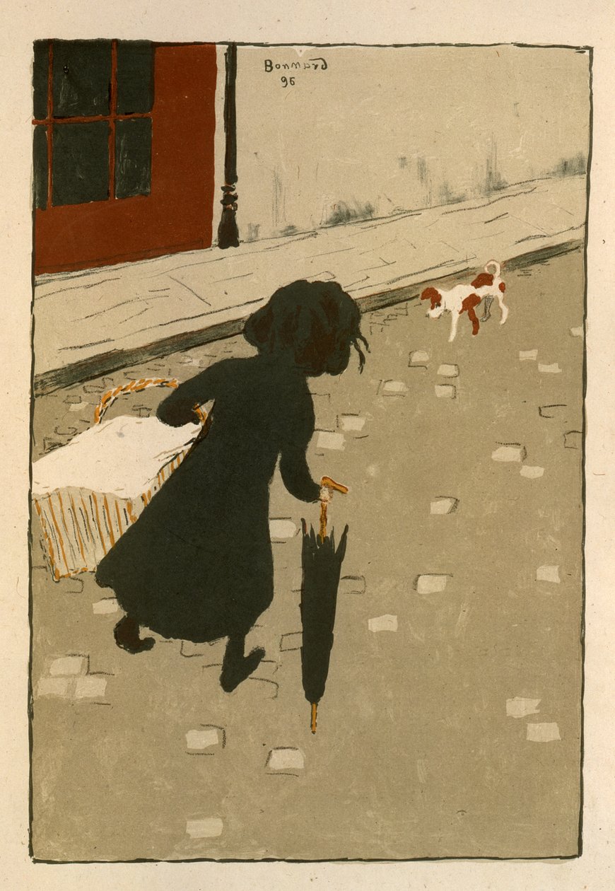 La pequeña lavandera, 1896 de Pierre Bonnard