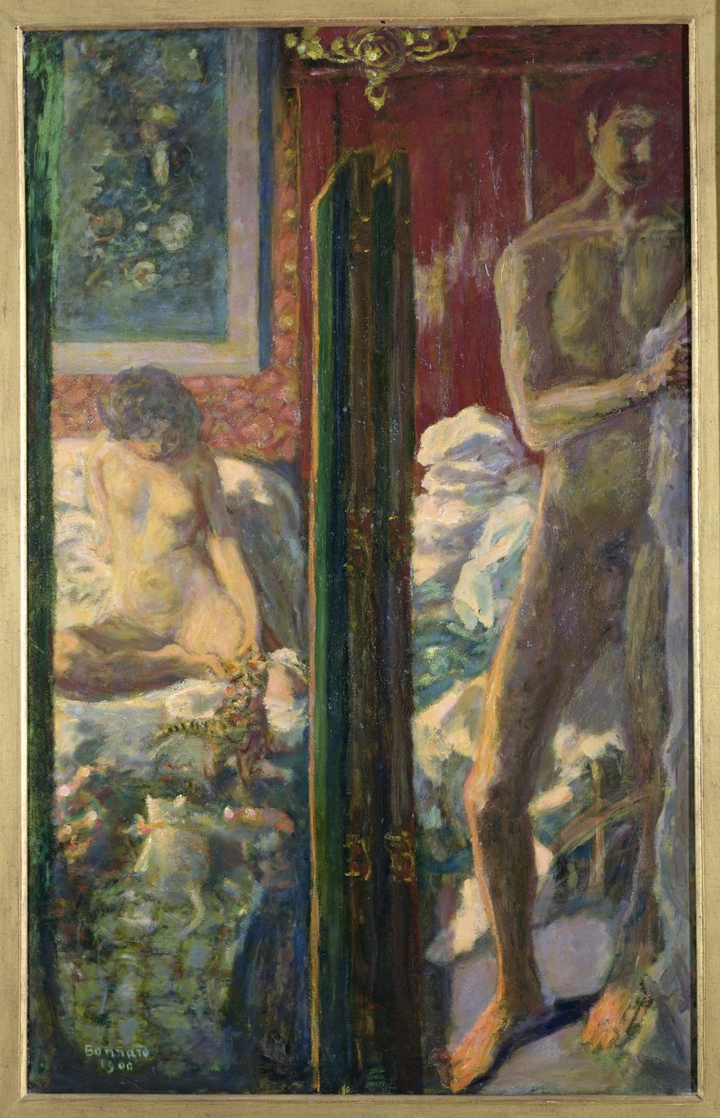 El hombre y la mujer, 1900 de Pierre Bonnard