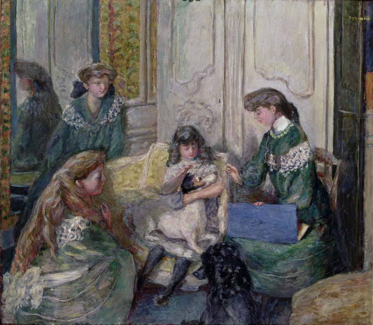Las chicas Natanson de Pierre Bonnard