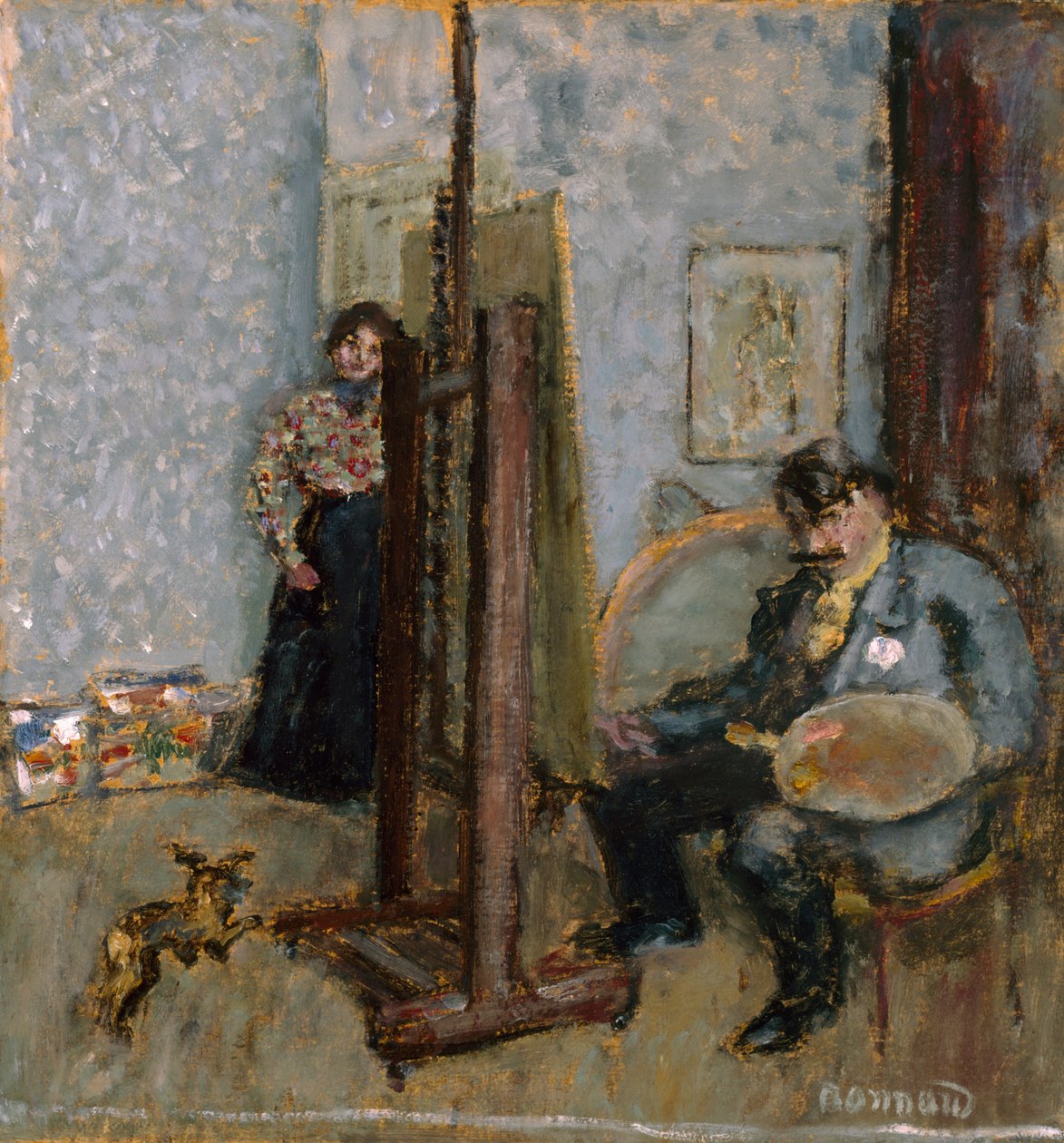 El estudio del pintor de Pierre Bonnard