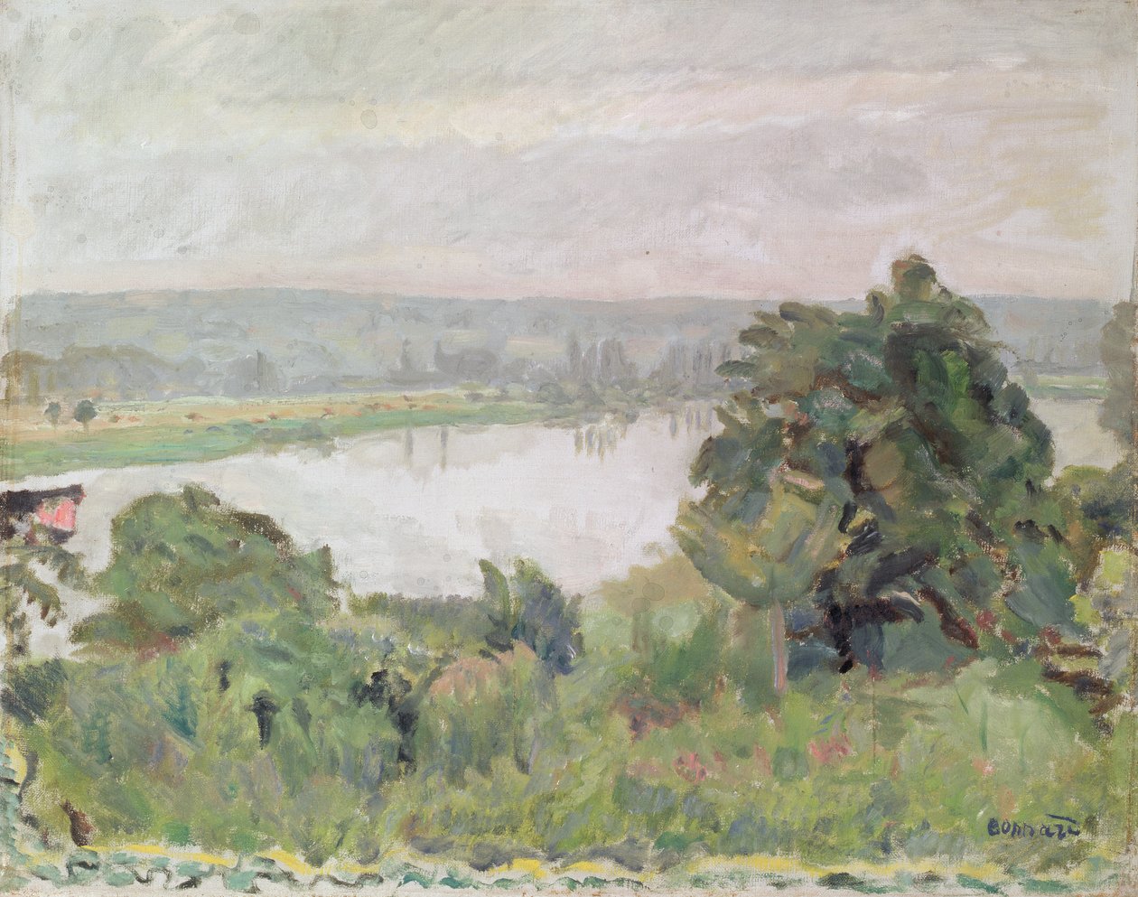 El Sena cerca de Vernon, 1911 de Pierre Bonnard