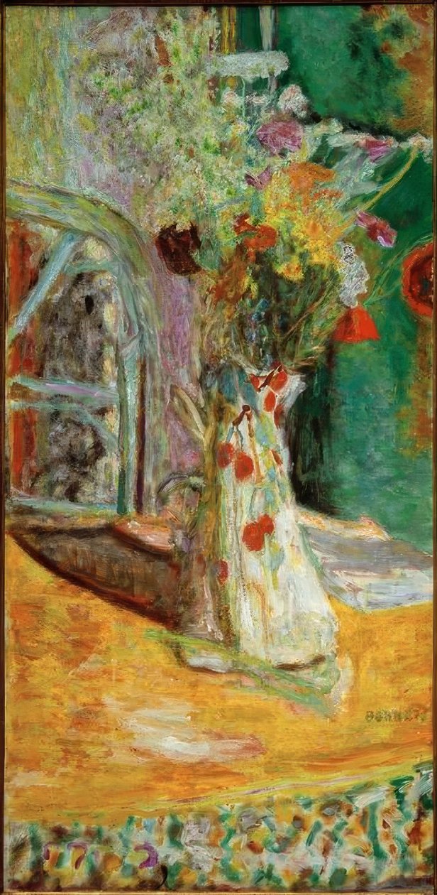 Jarrón de flores de Pierre Bonnard