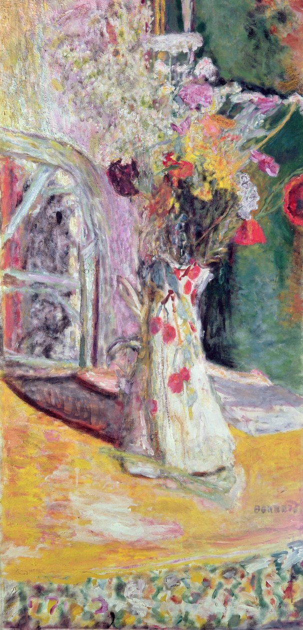 Jarrón de flores de Pierre Bonnard