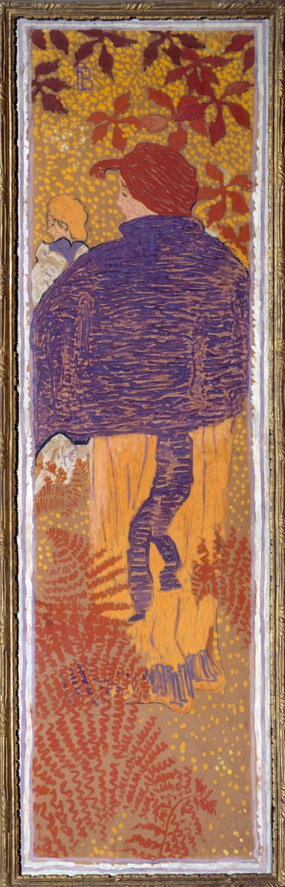 Mujer con la pelerina de Pierre Bonnard