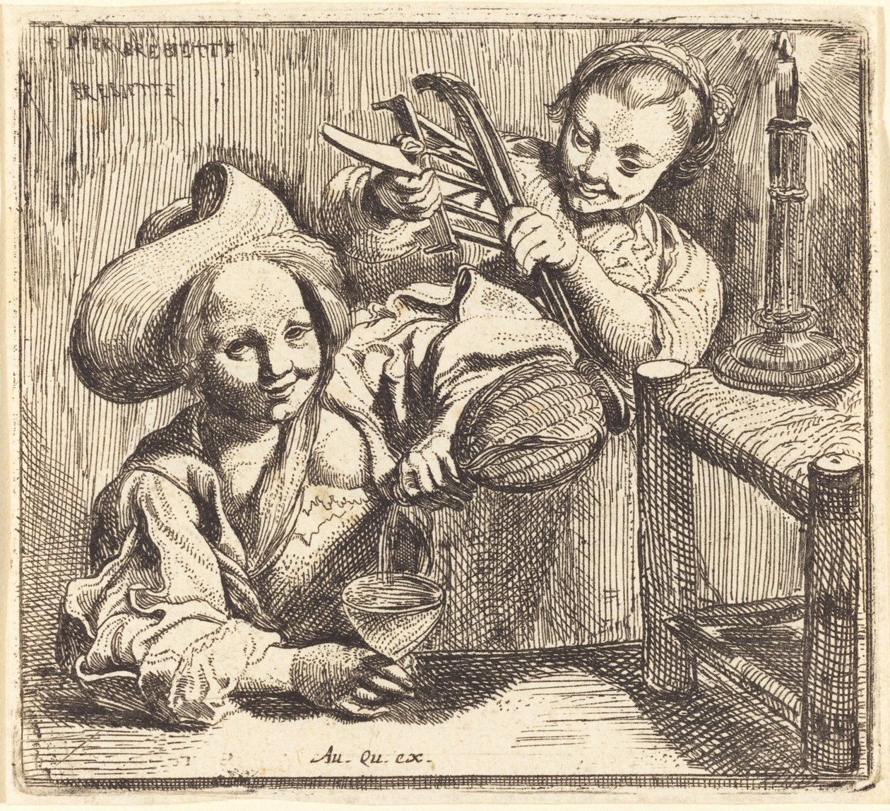 La taberna de las niñas de Pierre Brebiette