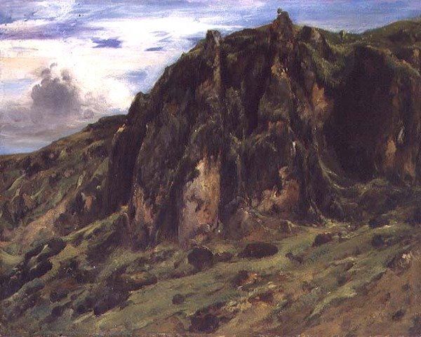 Paisaje en Auvernia de Pierre Etienne Theodore Rousseau