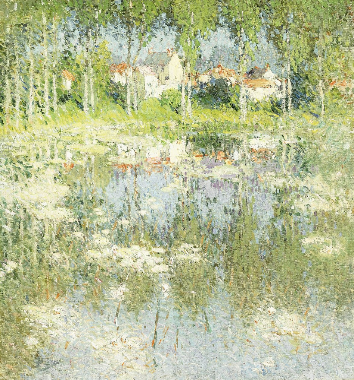 Paisaje de Eta; Paysage d