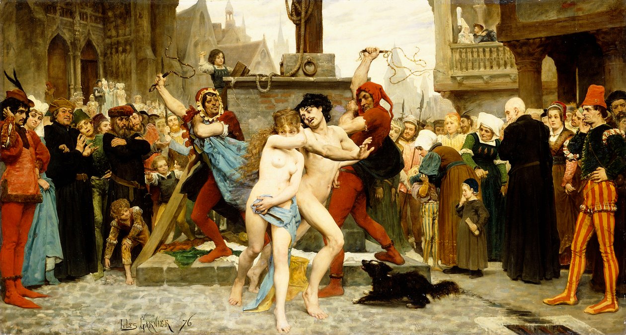 El tormento de los adúlteros de Pierre Garnier