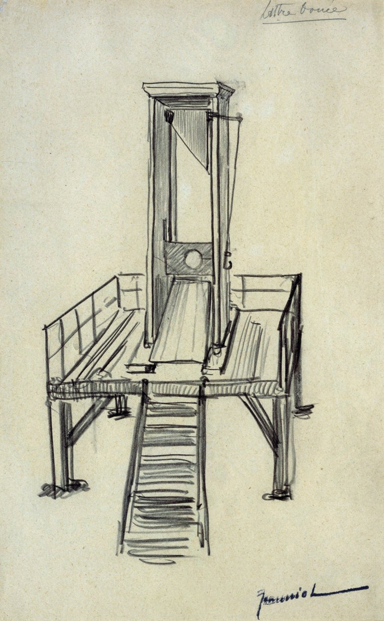 Guillotina de Pierre Georges Jeanniot