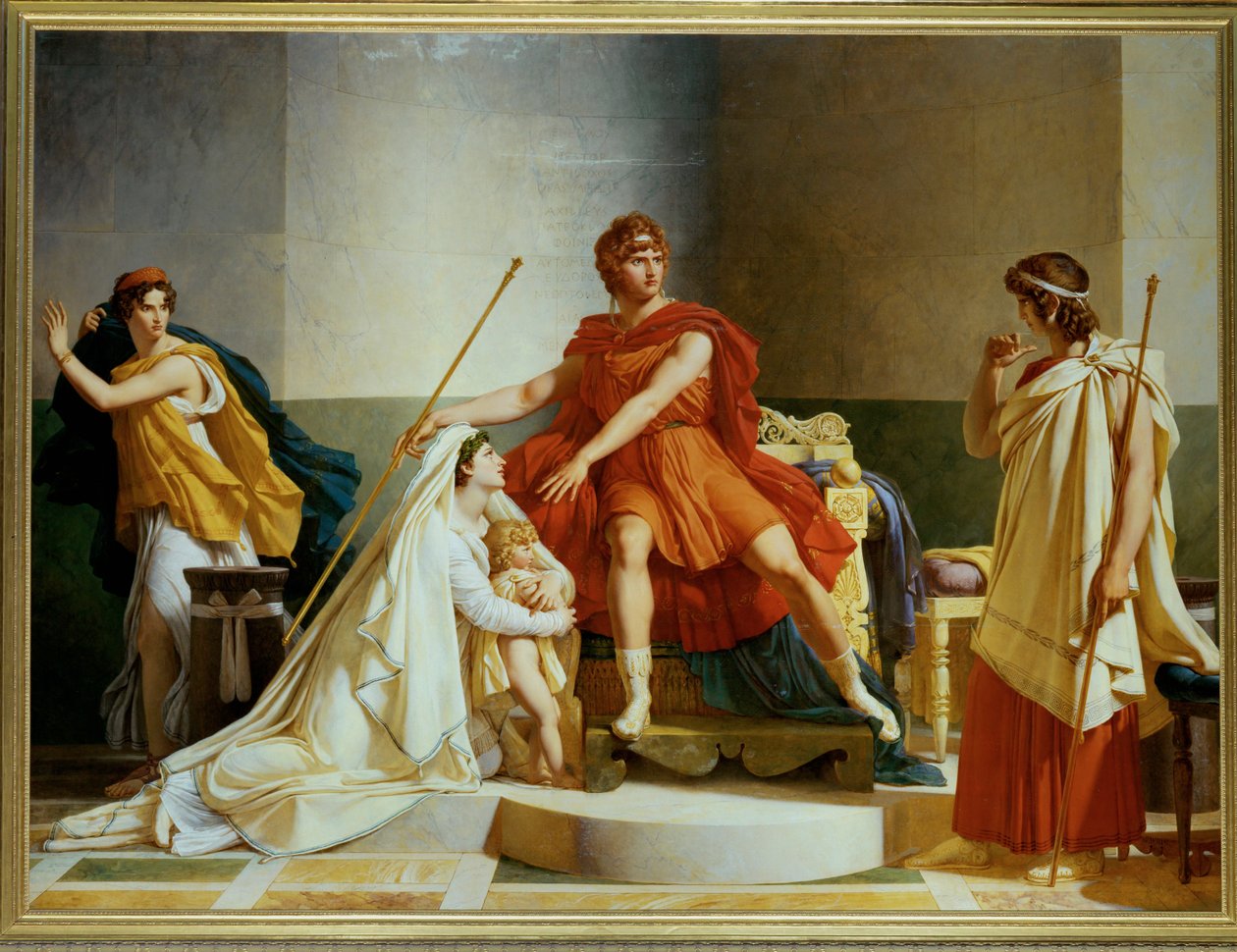 Andrómaca y Pirro ... de Pierre Guérin