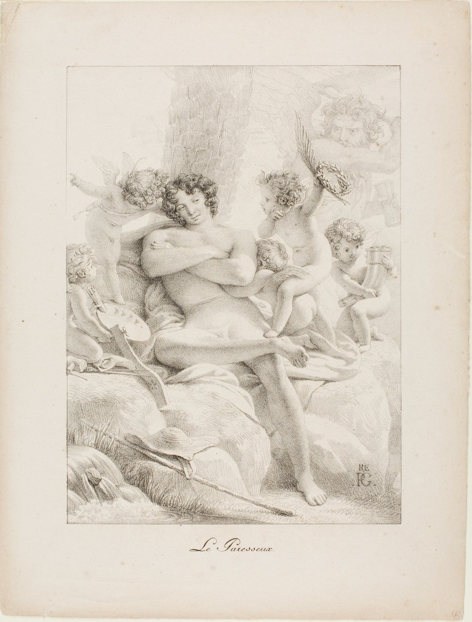 El holgazán de Pierre Guérin
