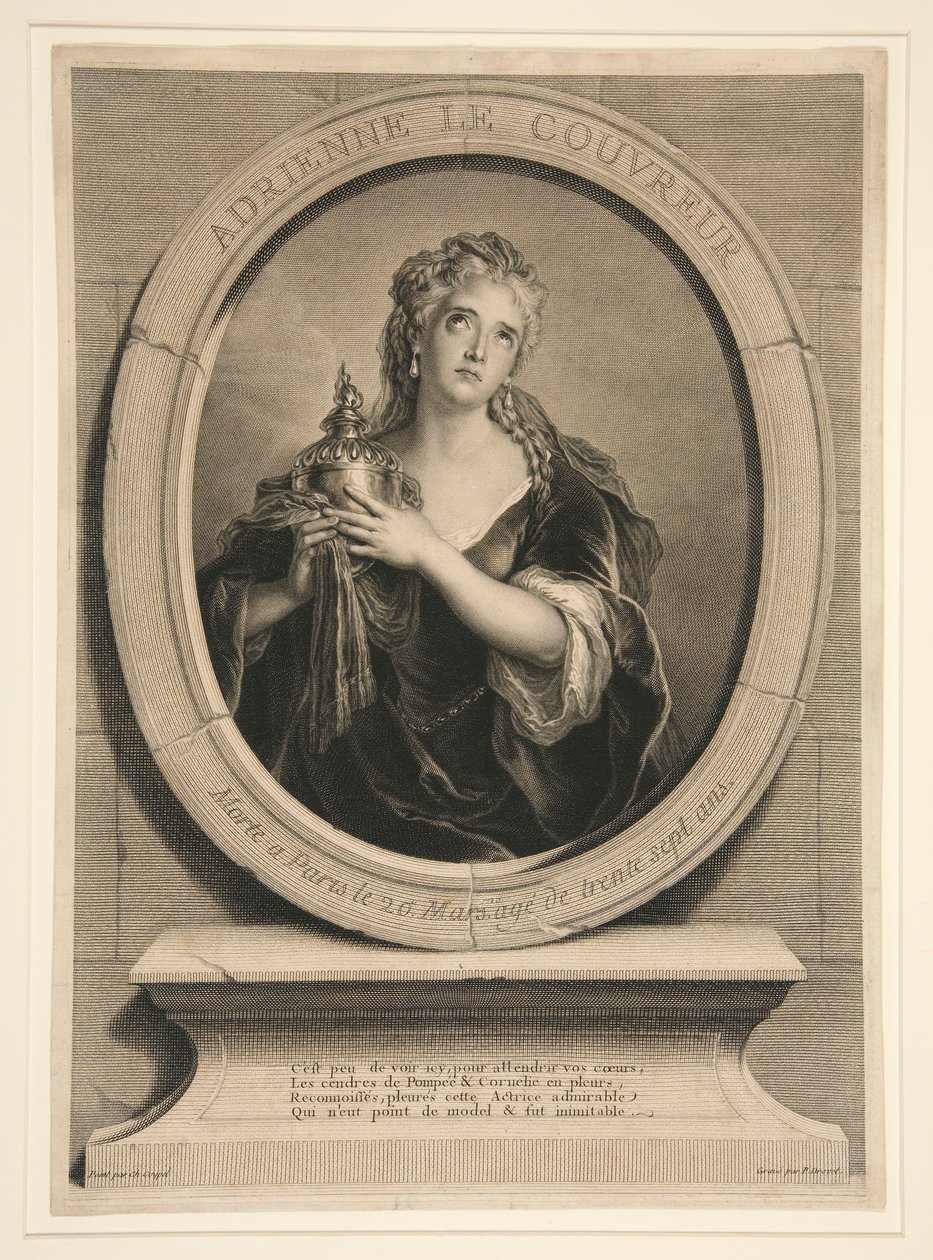 Adrienne la techadora de Pierre Imbert Drevet