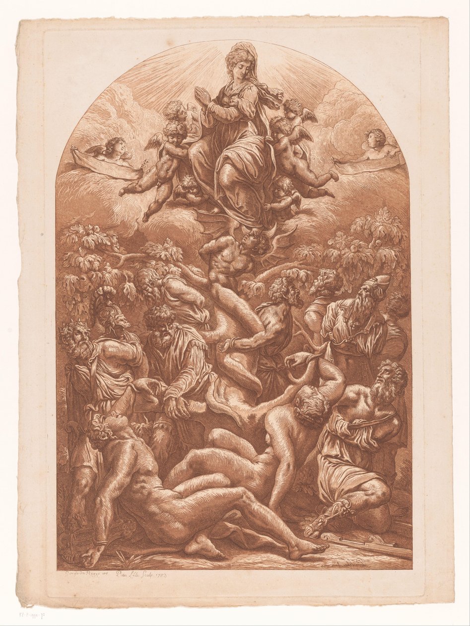 Alegoría de la Inmaculada Concepción de Pierre Lelu