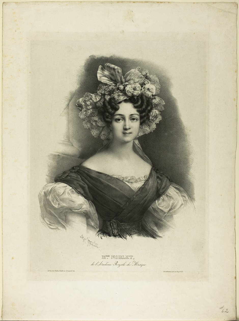 Mlle. Noblet de Pierre Louis Henri Grevedon