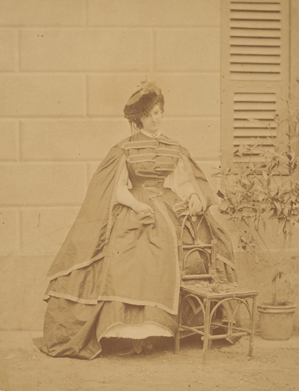 El vestido de tafetán, 1860s de Pierre Louis Pierson