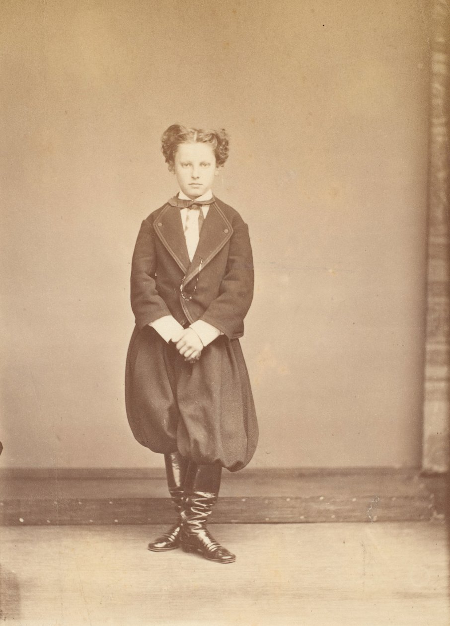 El pequeño ruso, 1860s de Pierre Louis Pierson