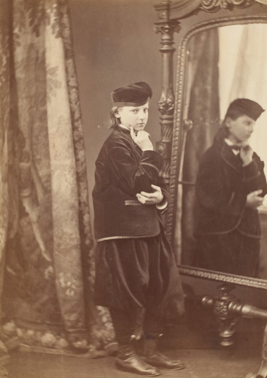 El pequeño ruso, 1860s de Pierre Louis Pierson