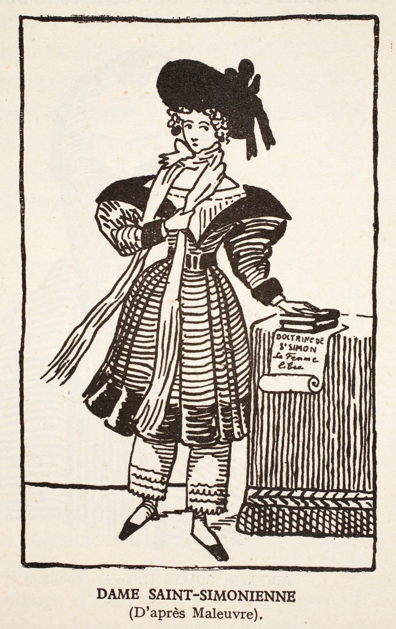 Dama Saint-Simonienne de Pierre Maleuvre