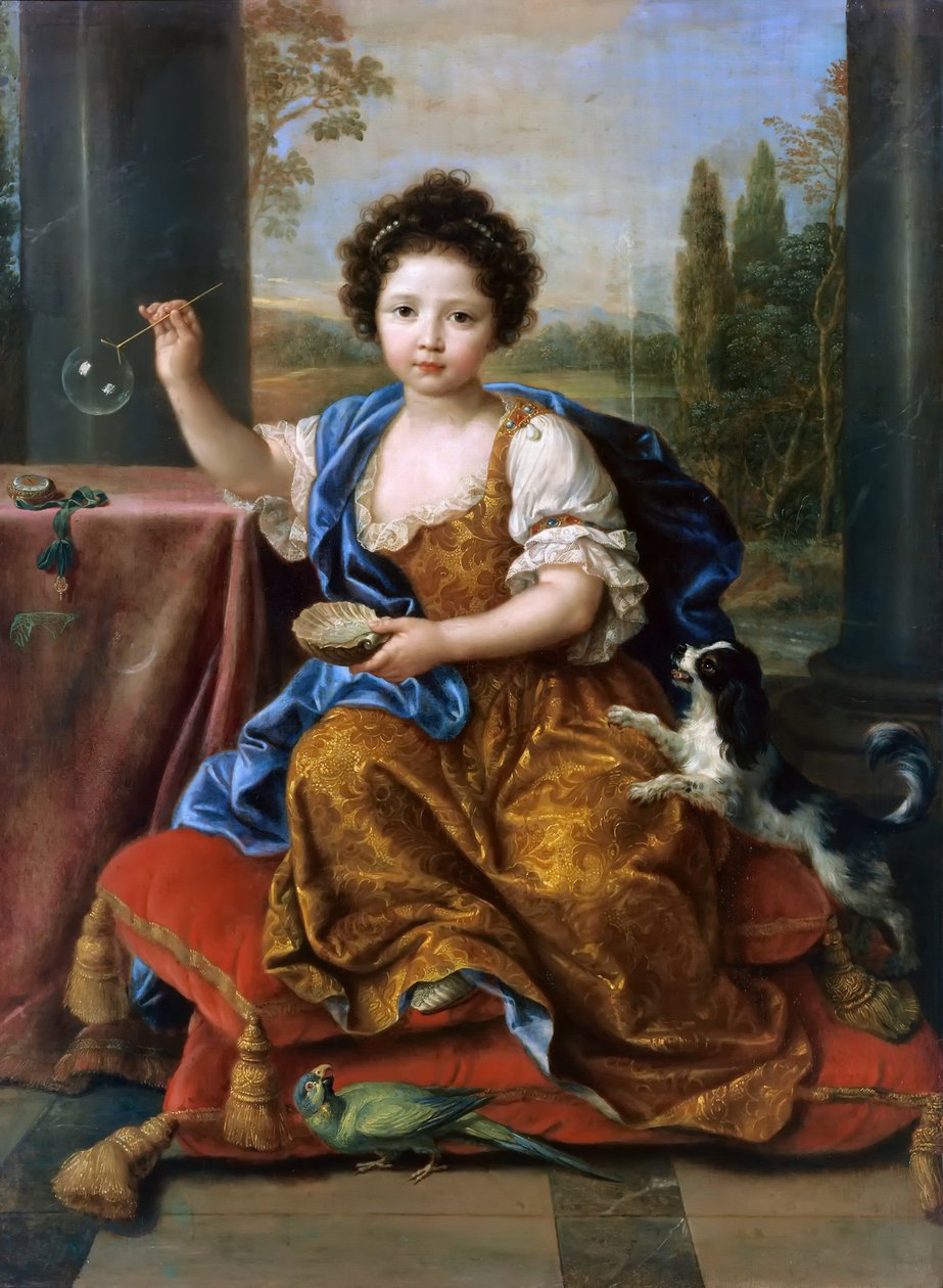 Louise Marie de Bourbon 1674-1681, duquesa de Orleans de Pierre Mignard