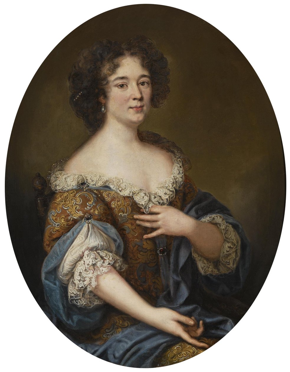 Retrato de Marie Mancini de Pierre Mignard